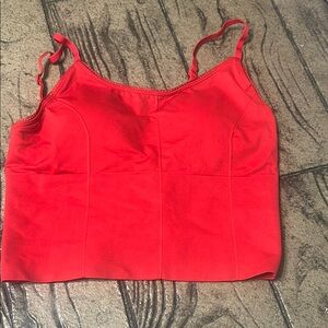 Women's Red Cami Top